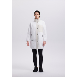 ICEPEAK Addima Fleece Mantel Damen 010 - natural white M