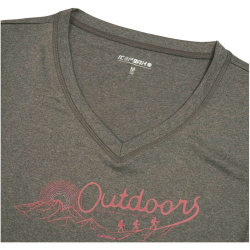 ICEPEAK Burnham T-Shirt Damen 276 - granite M