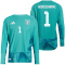 adidas DFB Deutschland Authentic langarm Heim Torwarttrikot 2026 Herren inkl. Wunschname und -Nummer
