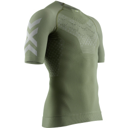 X-BIONIC Twyce G2 kurzarm Laufshirt Herren olive...