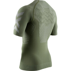 X-BIONIC Twyce G2 kurzarm Laufshirt Herren olive...