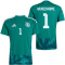 adidas DFB Deutschland Heim Torwarttrikot 2026 Herren inkl. Wunschname und -Nummer