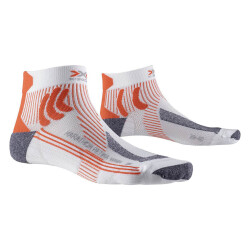 X-SOCKS Marathon Retina Socken Damen white/orange 35-36