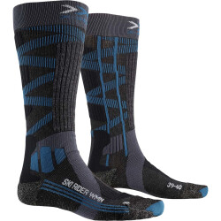 X-SOCKS Ski Rider Silver Socken 4.0 Damen dark grey...