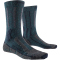 X-SOCKS Trek X Merino Light Trekkingsocken petrol melange/navy/grey melange 39-41