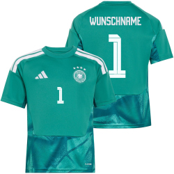 adidas DFB Deutschland Heim Torwarttrikot 2026 Kinder inkl. Wunschname und -Nummer