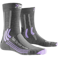 X-SOCKS Trek Silver Trekkingsocken Damen grey...