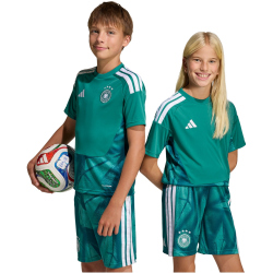 adidas DFB Deutschland Heim Torwarttrikot 2026 Kinder inkl. Wunschname und -Nummer KD5120 - active green 152