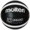molten Basketball B6D3500 schwarz 6 inkl. Ballpumpe
