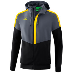 erima Squad Präsentationsjacke mit Kapuze slate...