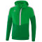 erima Squad Präsentationsjacke mit Kapuze fern green/smaragd/silver grey M