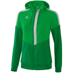 erima Squad Präsentationsjacke mit Kapuze Damen fern...