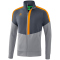 erima Squad Trainingsjacke slate grey/monument grey/new orange L