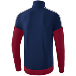 erima Squad Trainingsjacke new navy/bordeaux/silver grey XL