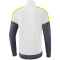 erima Squad Trainingsjacke white/slate grey/bio lime 152