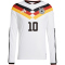adidas DFB Deutschland Authentic langarm Heimtrikot 2026 Herren inkl. Wunschname und -Nummer JM1336 - white L