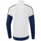 erima Squad Trainingsjacke white/new navy/slate grey 164