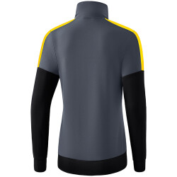 erima Squad Trainingsjacke Damen slate grey/black/yellow 40