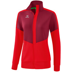 erima Squad Trainingsjacke Damen bordeaux/red 34