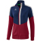 erima Squad Trainingsjacke Damen new navy/bordeaux/silver grey 34