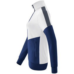 erima Squad Trainingsjacke Damen white/new navy/slate grey 34