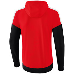 erima Squad Trainingsjacke mit Kapuze red/black/white L