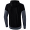 erima Squad Trainingsjacke mit Kapuze black/slate grey S