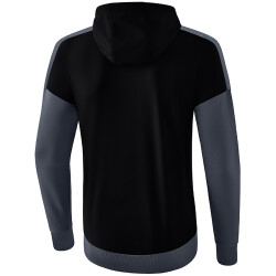 erima Squad Trainingsjacke mit Kapuze black/slate grey L