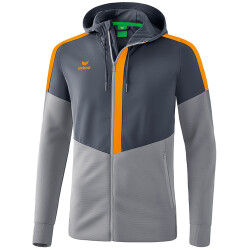 erima Squad Trainingsjacke mit Kapuze slate grey/monument...