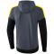 erima Squad Trainingsjacke mit Kapuze slate grey/black/yellow S