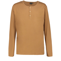 ICEPEAK Ander Langarmshirt Herren 171 - brown S