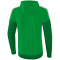 erima Squad Trainingsjacke mit Kapuze fern green/smaragd/silver grey S