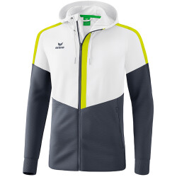 erima Squad Trainingsjacke mit Kapuze white/slate...
