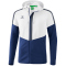 erima Squad Trainingsjacke mit Kapuze white/new navy/slate grey S