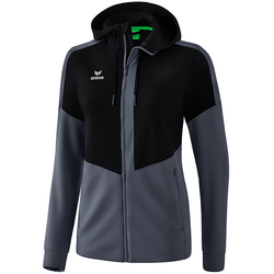 erima Squad Trainingsjacke mit Kapuze Damen black/slate...