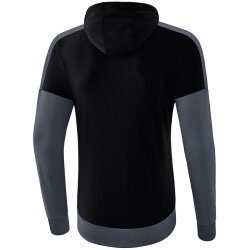 erima Squad Hoodie black/slate grey M
