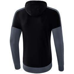 erima Squad Hoodie black/slate grey 3XL