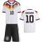 adidas DFB Deutschland Heim-Minikit 2026 Kinder inkl. Wunschname und -Nummer JZ4561 - white 104