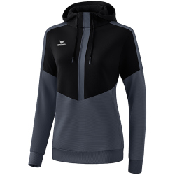 erima Squad Hoodie Damen black/slate grey 38