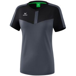 erima Squad Funktionsshirt Damen black/slate grey 42