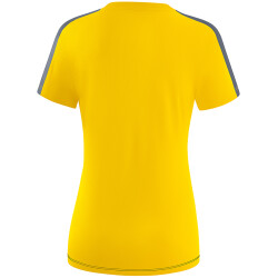 erima Squad Funktionsshirt Damen yellow/black/slate grey 34