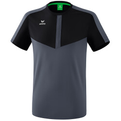 erima Squad Funktionsshirt black/slate grey S