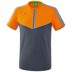 erima Squad Funktionsshirt new orange/slate grey/monument grey L