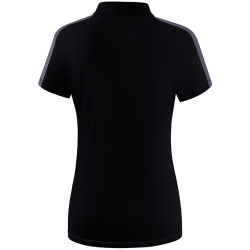 erima Squad Funktions-Poloshirt Damen black/slate grey 42
