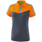 erima Squad Funktions-Poloshirt Damen new orange/slate grey/monument grey 34