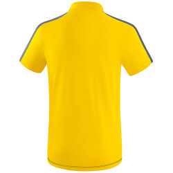 erima Squad Funktions-Poloshirt yellow/black/slate grey S