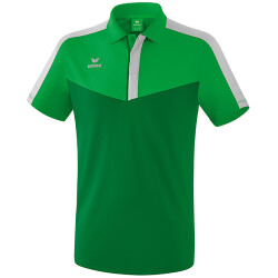 erima Squad Funktions-Poloshirt fern green/smaragd/silver...