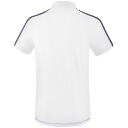 erima Squad Funktions-Poloshirt white/new navy/slate grey S