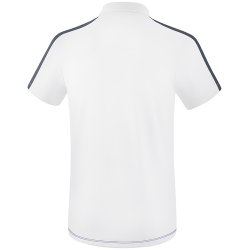 erima Squad Funktions-Poloshirt white/new navy/slate grey L