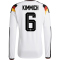 adidas DFB Deutschland Authentic langarm Heimtrikot 2026 Herren mit Spielerdruck KIMMICH 6 L
